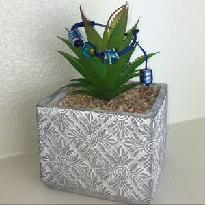 Handmade Chinese Knotting Bracelet W/ Glass Beads